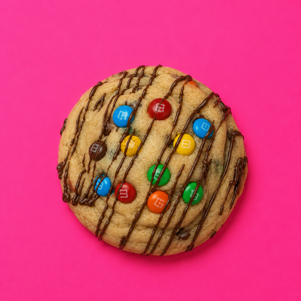 M&M Chocolate Chip Cookie