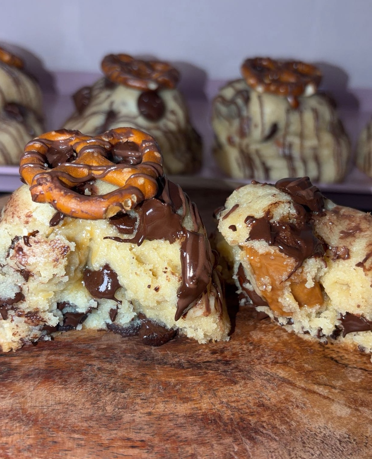 Salted Pretzel Crush Cookie