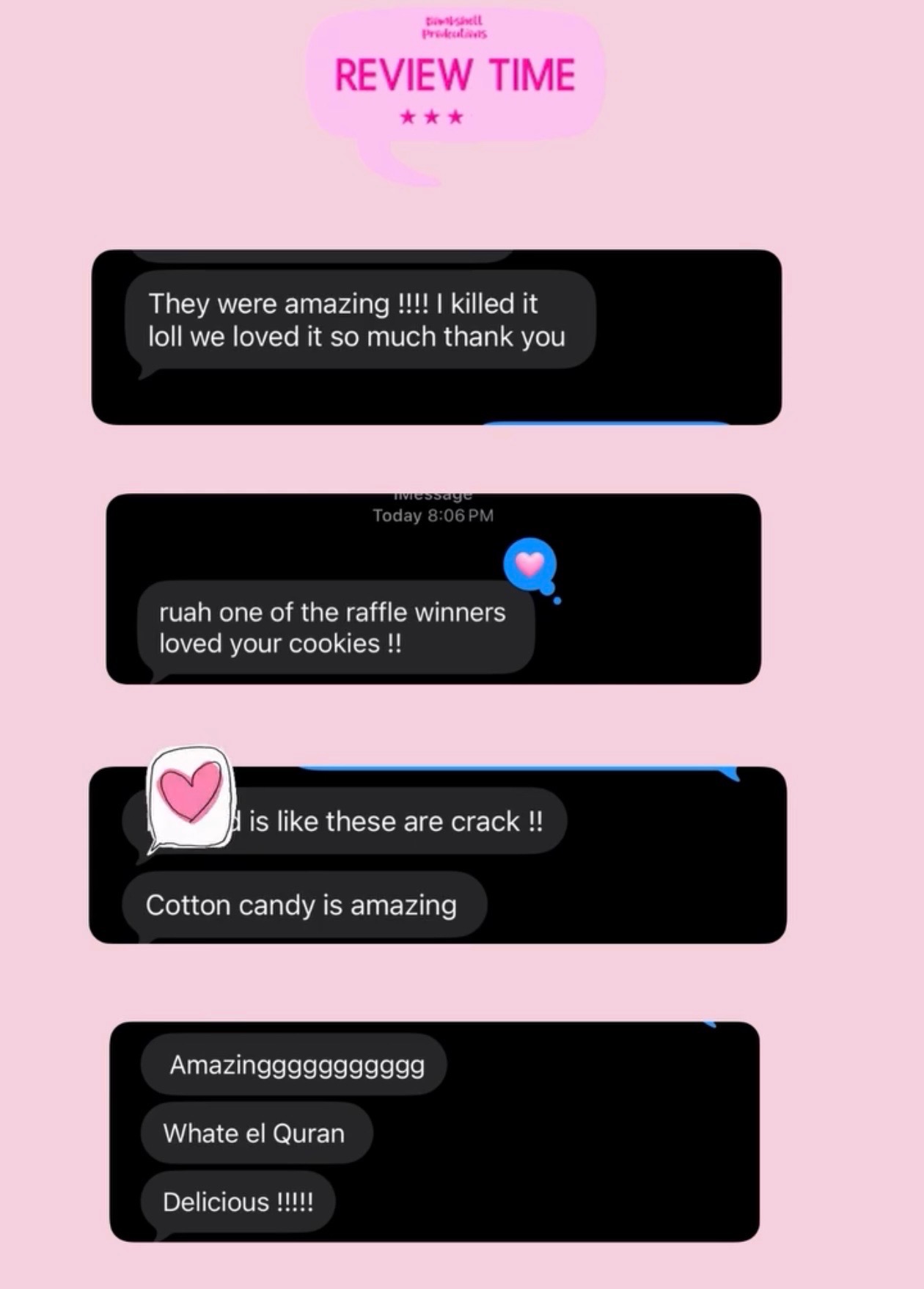 Customer testimonial